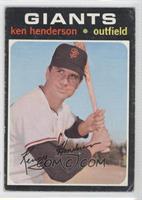 Ken Henderson [Good to VG‑EX]