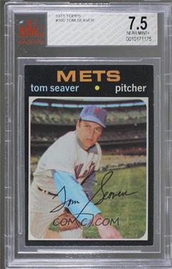 1971 Topps - [Base] #160 - Tom Seaver [BVG 7.5 NEAR MINT+]