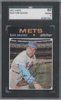 1971 Topps - [Base] #160 - Tom Seaver [SGC 80 EX/NM 6]