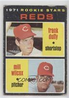 1971 Rookie Stars - Frank Duffy, Milt Wilcox [COMC RCR Poor]