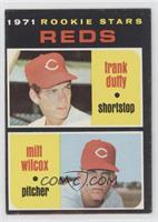 1971 Rookie Stars - Frank Duffy, Milt Wilcox