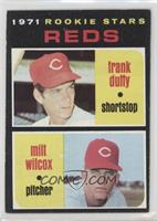 1971 Rookie Stars - Frank Duffy, Milt Wilcox