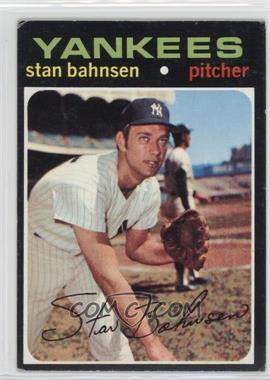 1971 Topps - [Base] #184 - Stan Bahnsen [Good to VG‑EX]