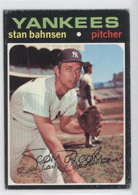 1971 Topps - [Base] #184 - Stan Bahnsen [Good to VG‑EX]