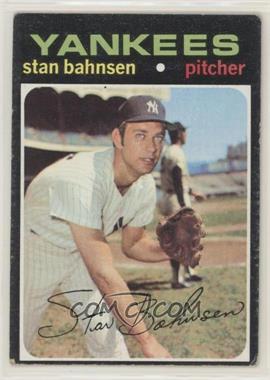 1971 Topps - [Base] #184 - Stan Bahnsen [Good to VG‑EX]