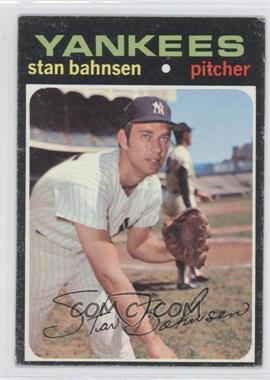 1971 Topps - [Base] #184 - Stan Bahnsen [Good to VG‑EX]