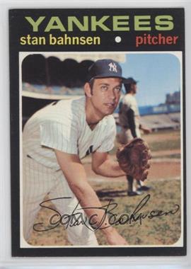 1971 Topps - [Base] #184 - Stan Bahnsen [Good to VG‑EX]