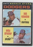 1971 Rookie Stars - Bobby Valentine, Mike Strahler