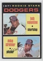 1971 Rookie Stars - Bobby Valentine, Mike Strahler