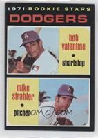 1971 Rookie Stars - Bobby Valentine, Mike Strahler