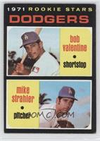 1971 Rookie Stars - Bobby Valentine, Mike Strahler [Good to VG‑…