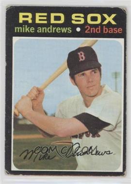 1971 Topps - [Base] #191 - Mike Andrews [Good to VG‑EX]