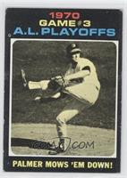 1970 A.L. Playoffs - Palmer Mows 'Em Down! [Poor to Fair]