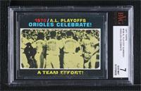 1970 A.L. Playoffs - Orioles Celebrate! A Team Effort! [BVG 7 NEAR&nb…
