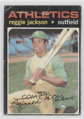 1971 Topps - [Base] #20 - Reggie Jackson [Poor to Fair]