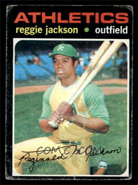 1971 Topps - [Base] #20 - Reggie Jackson [GOOD]