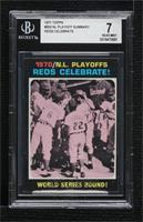 1970 N.L. Playoffs - Reds Celebrate! World Series Bound! [BGS 7 NEAR&…