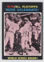 1970 N.L. Playoffs - Reds Celebrate! World Series Bound!
