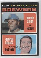 1971 Rookie Stars - Bernie Smith, George Kopacz [Noted]