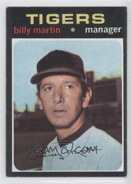 1971 Topps - [Base] #208 - Billy Martin