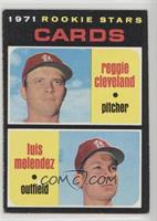 1971 Rookie Stars - Reggie Cleveland, Luis Melendez
