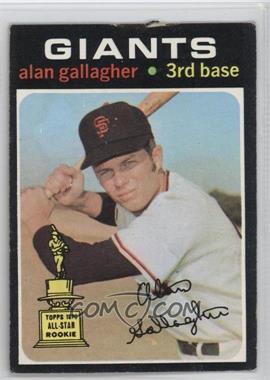 1971 Topps - [Base] #224 - Al Gallagher [COMC RCR Poor]