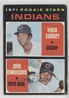 1971 Rookie Stars - Vince Colbert, John Lowenstein [Poor to Fair]