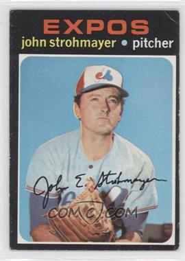 1971 Topps - [Base] #232 - John Strohmayer [Good to VG‑EX]