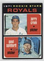 1971 Rookie Stars - Jerry Cram, Paul Splittorff