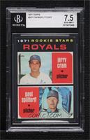 1971 Rookie Stars - Jerry Cram, Paul Splittorff [BGS 7.5 NEAR MI…