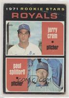 1971 Rookie Stars - Jerry Cram, Paul Splittorff [Good to VG‑EX]