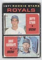 1971 Rookie Stars - Jerry Cram, Paul Splittorff [Good to VG‑EX]