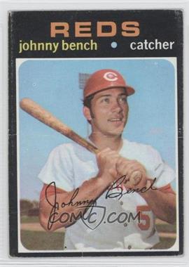 1971 Topps - [Base] #250 - Johnny Bench [Poor to Fair]