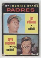 1971 Rookie Stars - Jim Williams, Dave Robinson [Poor to Fair]