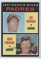 1971 Rookie Stars - Jim Williams, Dave Robinson [Good to VG‑EX]