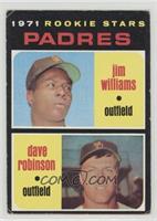 1971 Rookie Stars - Jim Williams, Dave Robinson [Poor to Fair]