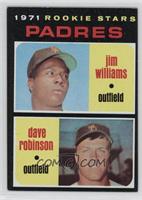 1971 Rookie Stars - Jim Williams, Dave Robinson [Good to VG‑EX]