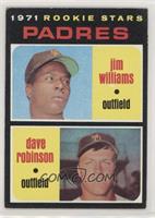 1971 Rookie Stars - Jim Williams, Dave Robinson