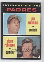 1971 Rookie Stars - Jim Williams, Dave Robinson [Noted]