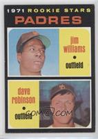 1971 Rookie Stars - Jim Williams, Dave Robinson [Good to VG‑EX]