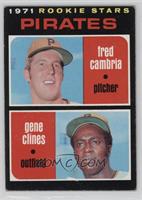 1971 Rookie Stars - Fred Cambria, Gene Clines