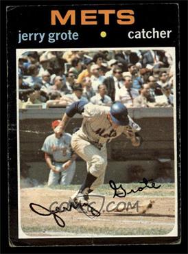 1971 Topps - [Base] #278 - Jerry Grote [VG]