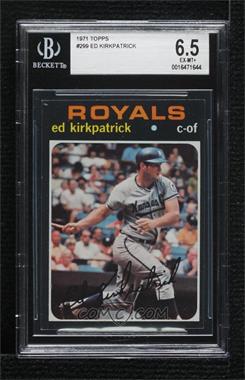 1971 Topps - [Base] #299 - Ed Kirkpatrick [BGS 6.5 EX‑MT+]