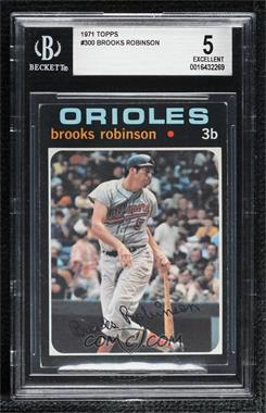 1971 Topps - [Base] #300 - Brooks Robinson [BGS 5 EXCELLENT]