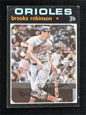 1971 Topps - [Base] #300 - Brooks Robinson [JSA Certified COA Sticker]