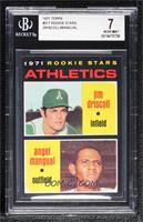 1971 Rookie Stars - Jim Driscoll, Angel Mangual [BGS 7 NEAR MINT]