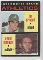 1971 Rookie Stars - Jim Driscoll, Angel Mangual [Noted]