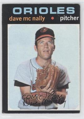 1971 Topps - [Base] #320 - Dave McNally [Good to VG‑EX]