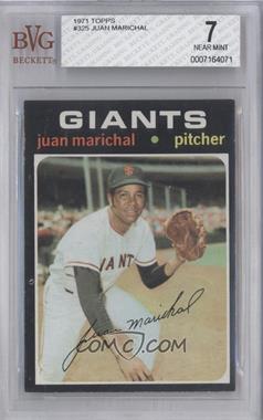 1971 Topps - [Base] #325 - Juan Marichal [BVG 7 NEAR MINT]