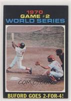 1970 World Series - Game #2: Buford Goes 2-For-4!
